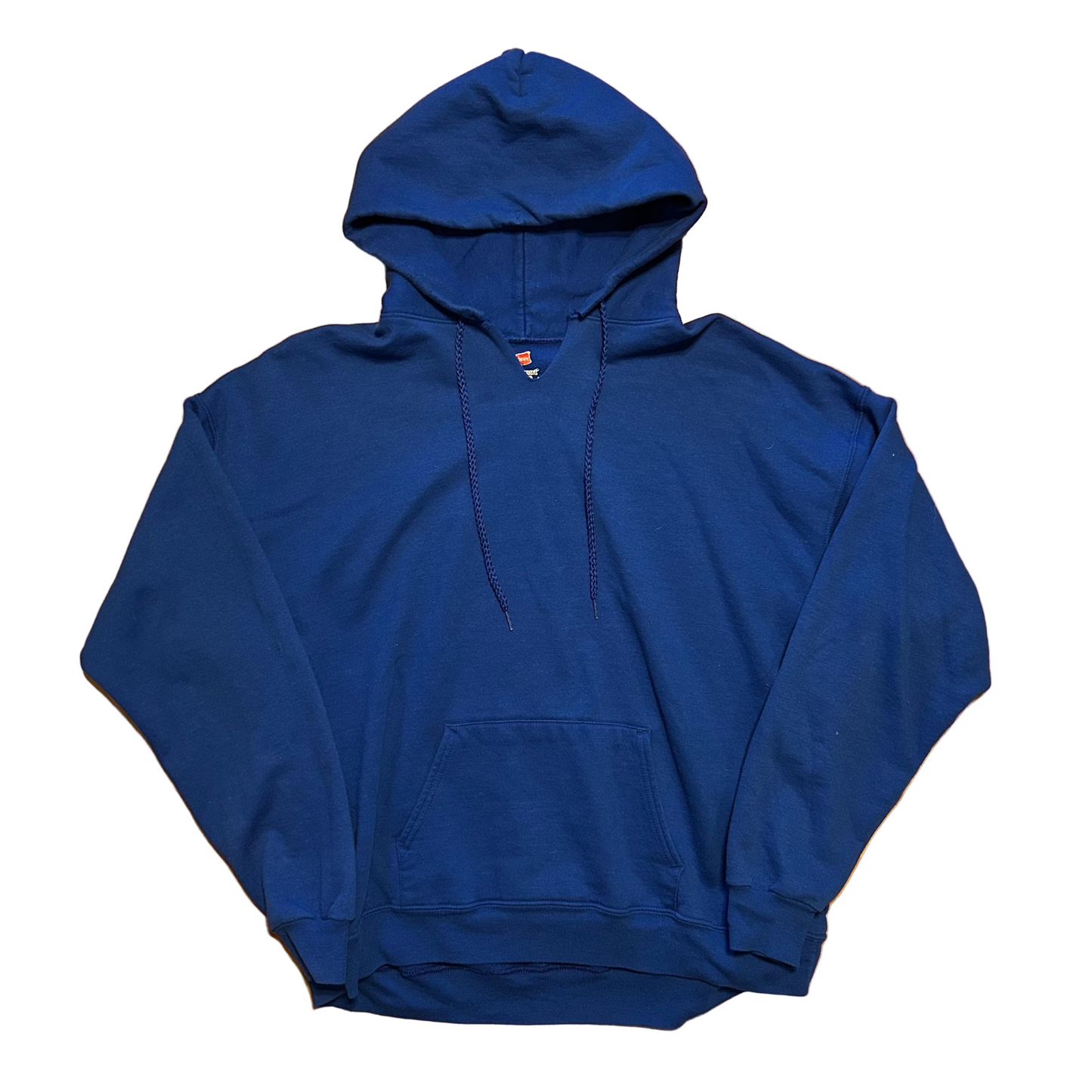 Hanes Blue Blank Hoodie Sweatshirt - XLarge - 24" x 24"