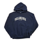 Philadelphia Navy Blue Hoodie Sweatshirt - Large - 23" x 26"