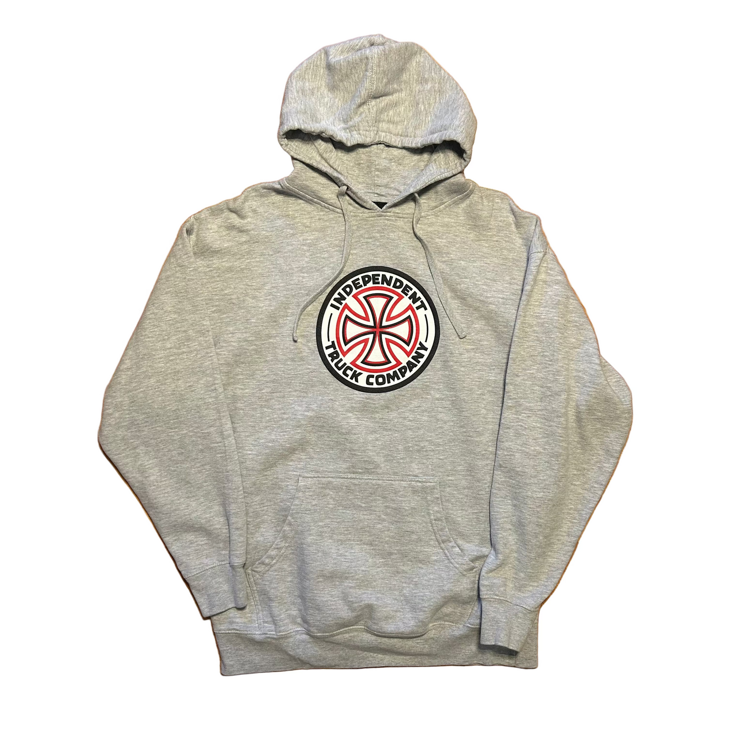 Independent Trucks Company Skate Grey Hoodie Sweatshirt - Large - 23" x 29.5"