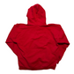 Hanes Red Blank Hoodie Sweatshirt - Large - 23" x 25"