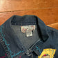 New Directions Plus Denim Embroidered School Vest - XLarge - 24" x 27"