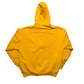Jerzees Yellow Blank Zip Up Hoodie Sweatshirt - XLarge - 24" x 27"