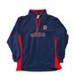 Lee Sport Chicago Cubs MLB Quarter Zip Up Sweatshirt - Large - 23" x 27.5"