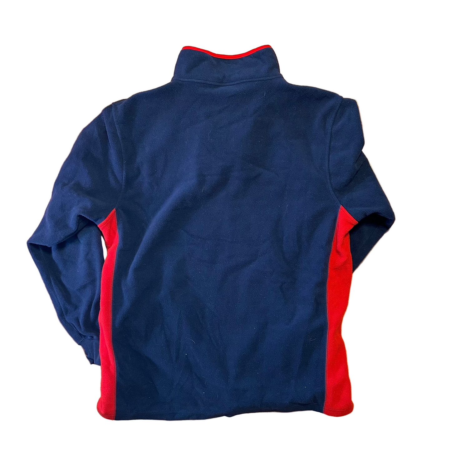 Lee Sport Chicago Cubs MLB Quarter Zip Up Sweatshirt - Large - 23" x 27.5"