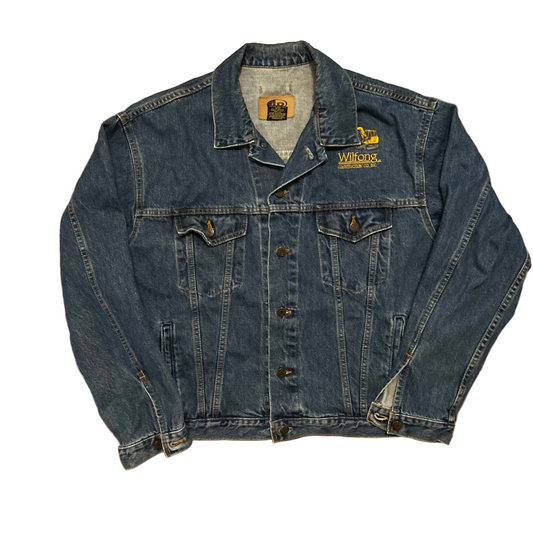 iD Wear Willfong Construction Denim Jean Jacket - XLarge - 24" x 25"