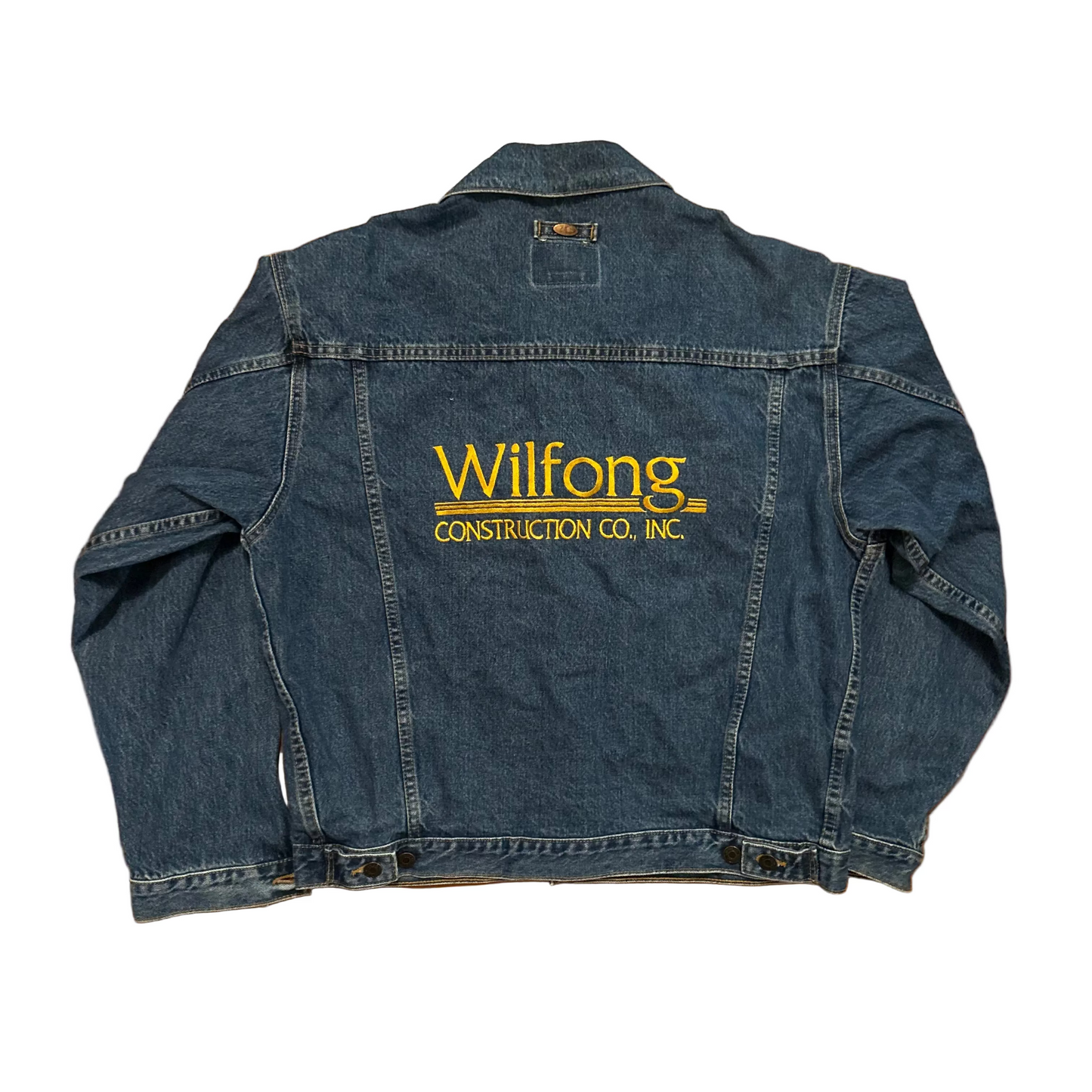 iD Wear Willfong Construction Denim Jean Jacket - XLarge - 24" x 25"