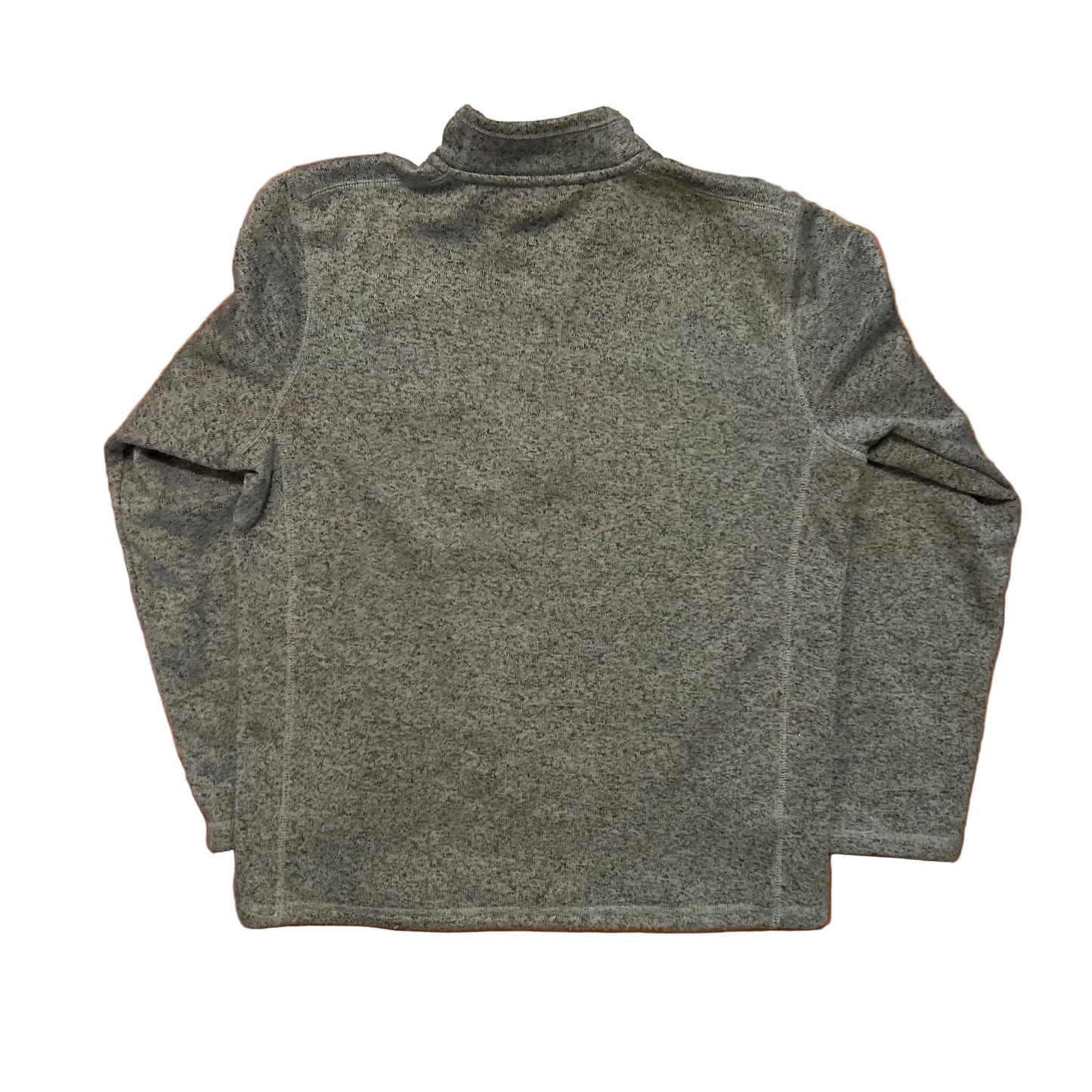 Grey Eddie Bauer Quarter zip Sweatshirt - XLarge - 24" x 28"