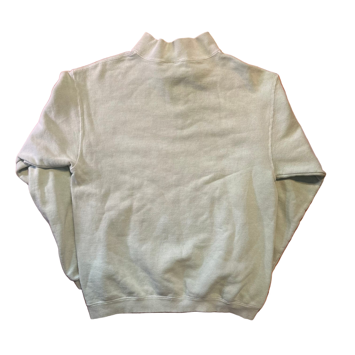 Mint Green Labor Dayz Michigan City Indiana Quarter Zip Sweatshirt - Large - 23" x 26.5"