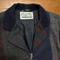 Character Suburban Wear Zip Up Patchwork Jacket - Medium - 21" x 27.5"
