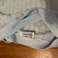 80’s Miss Kalico Light Blue Sweater - Small - 18" x 20.5"