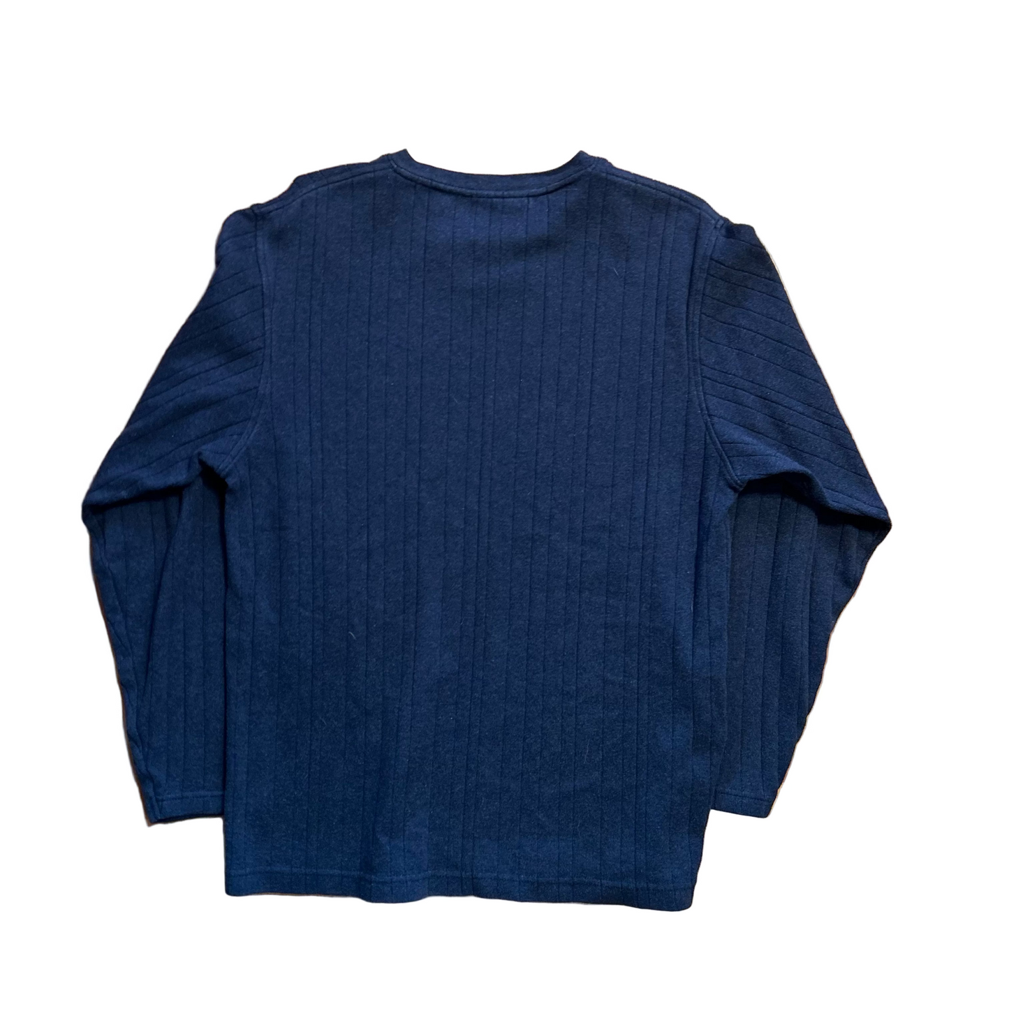Croft and Barrow VNeck Navy Sweater - Medium - 20" x 26"