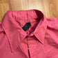 Pink Button Up Shirt - Large - 22" x 29"