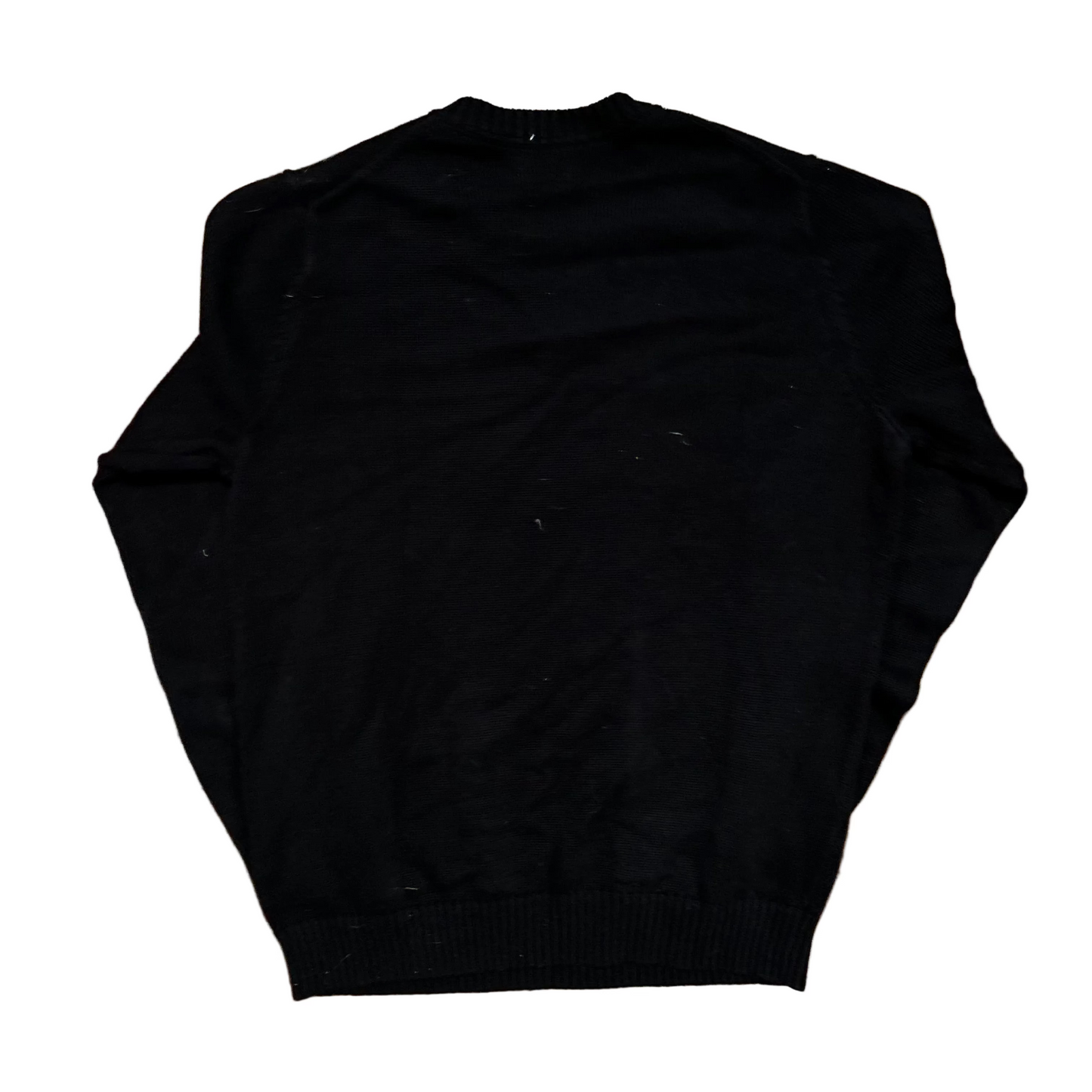 LL Bean Black VNeck Sweater - XLarge - 25" x 30"