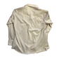 80/90's Panhandle Slim White Pearl Snap Button Up Shirt - Medium - 21" x 29"
