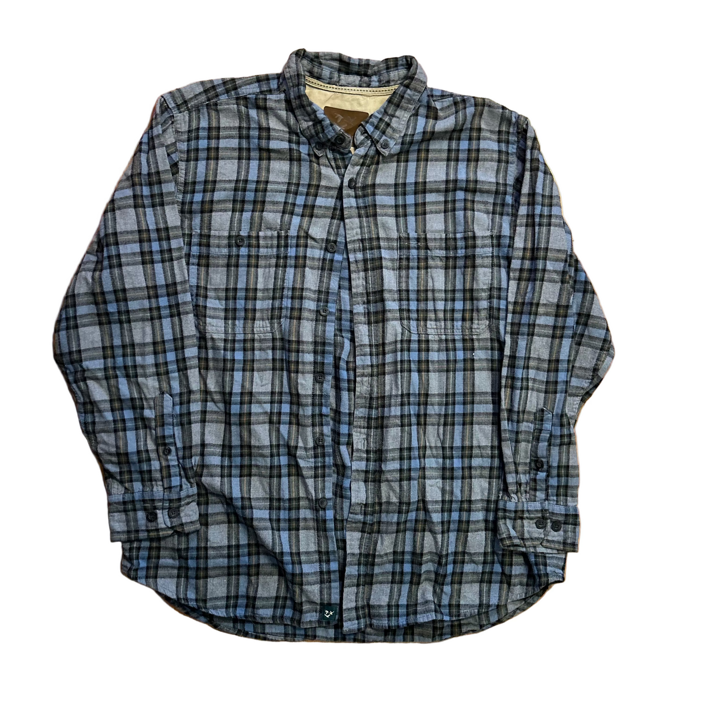 Gander Mountain Cotton Flannel Button Up Shirt - XLarge - 26" x 30.5"