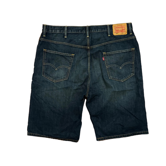 Levi 569 Indigo Blue Denim Shorts Jorts - 40" x 12"