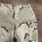 00's Military Ripstop Camouflage Camo Cargo Pants - Tagged Large Short, Adjustable Waist - 36” x 29”