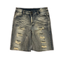 Denim Distressed Faded Shorts Jorts - 40" x 14"