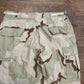 00's Military Ripstop Camouflage Camo Cargo Pants - Tagged Large Short, Adjustable Waist - 36” x 29”
