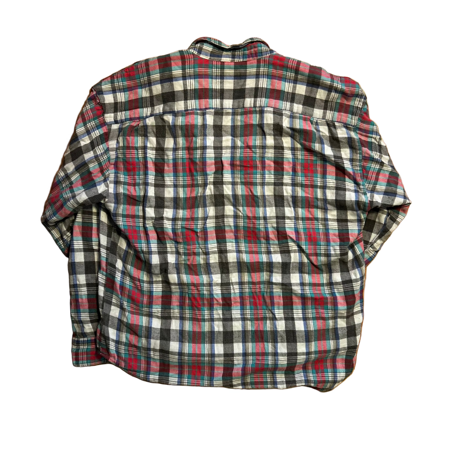 90's GFC Trading Co Cotton Flannel Shirt - Medium - 21" x 26"