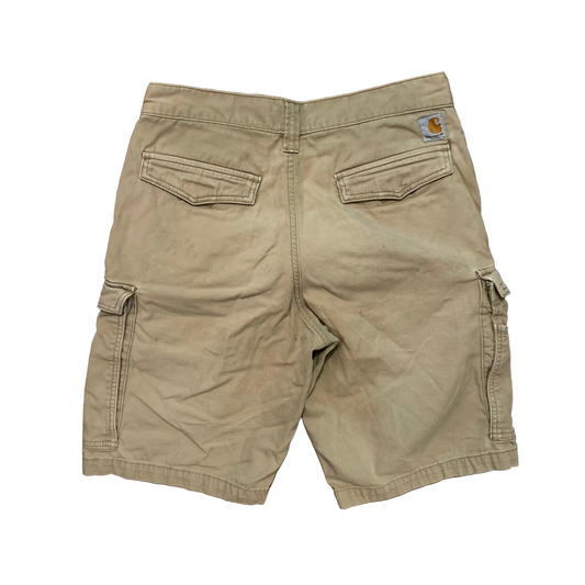 Carhartt Carphartt Tan Khaki Brown Cargo Shorts - 31" x 10.5"