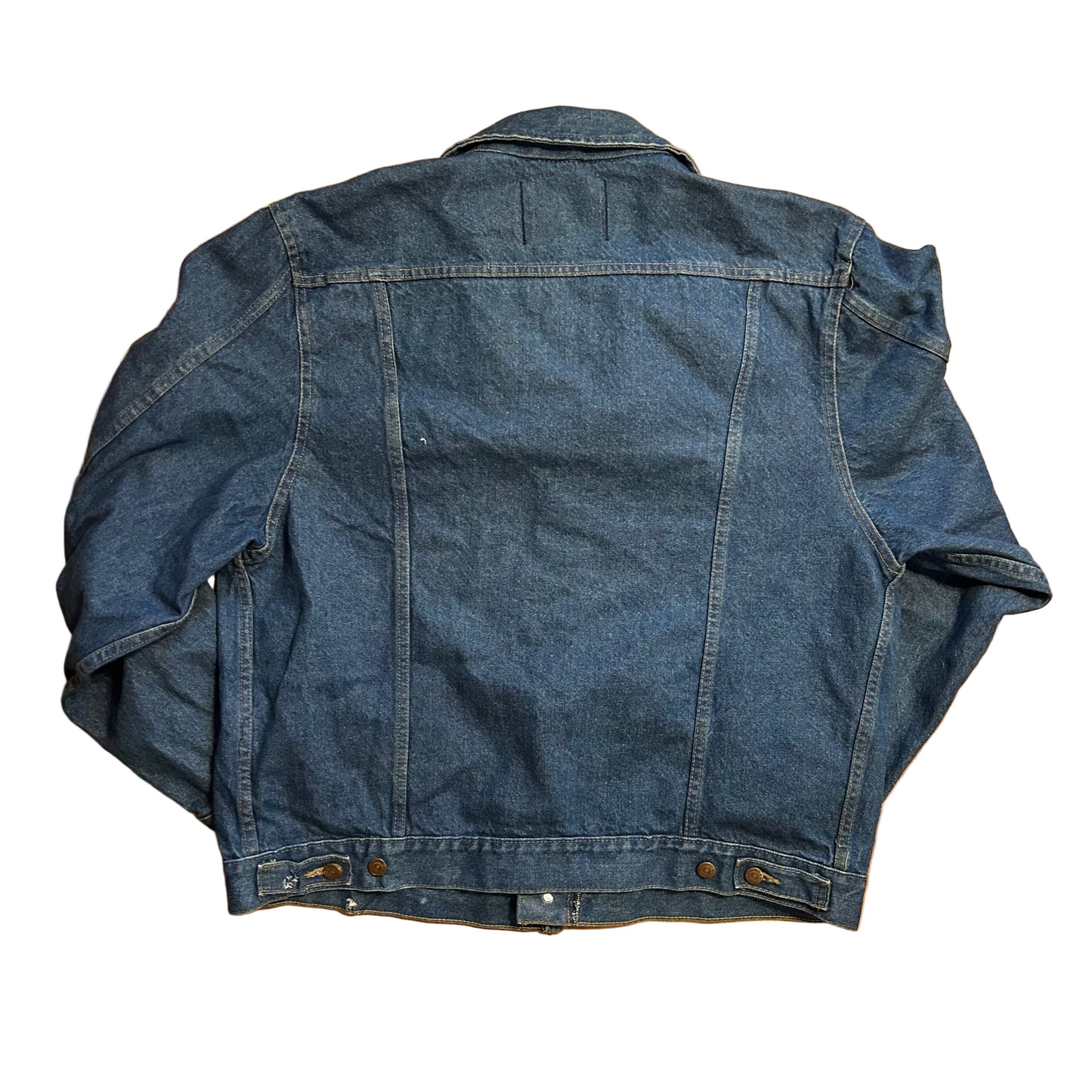 80/90's Sears Roebucks Denim Trucker Jean Jacket Coat - XLarge - 25.5" x 28"