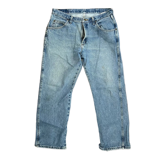 Wrangler Denim Blue Jeans - 34” x 27.5”