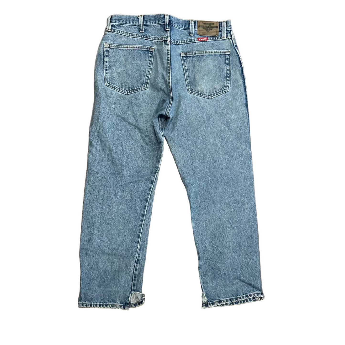 Wrangler Denim Blue Jeans - 34” x 27.5”
