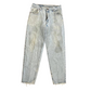 Levis 560 Distressed Denim Blue Jeans - 34” x 33.5”