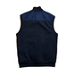 Roundtree and Yorke Navy Black Puffer Vest - Medium - 20" x 26.5"