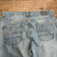 Swiss Cross Denim Blue Jeans - 38” x 32”