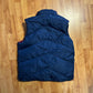 Reversible Puffer Vest Maroon Navy - Large - 23" x 26"