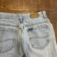80/90's Lee High Waisted Light Blue Denim Jeans - Tagged 11 Long - 28" x 32"