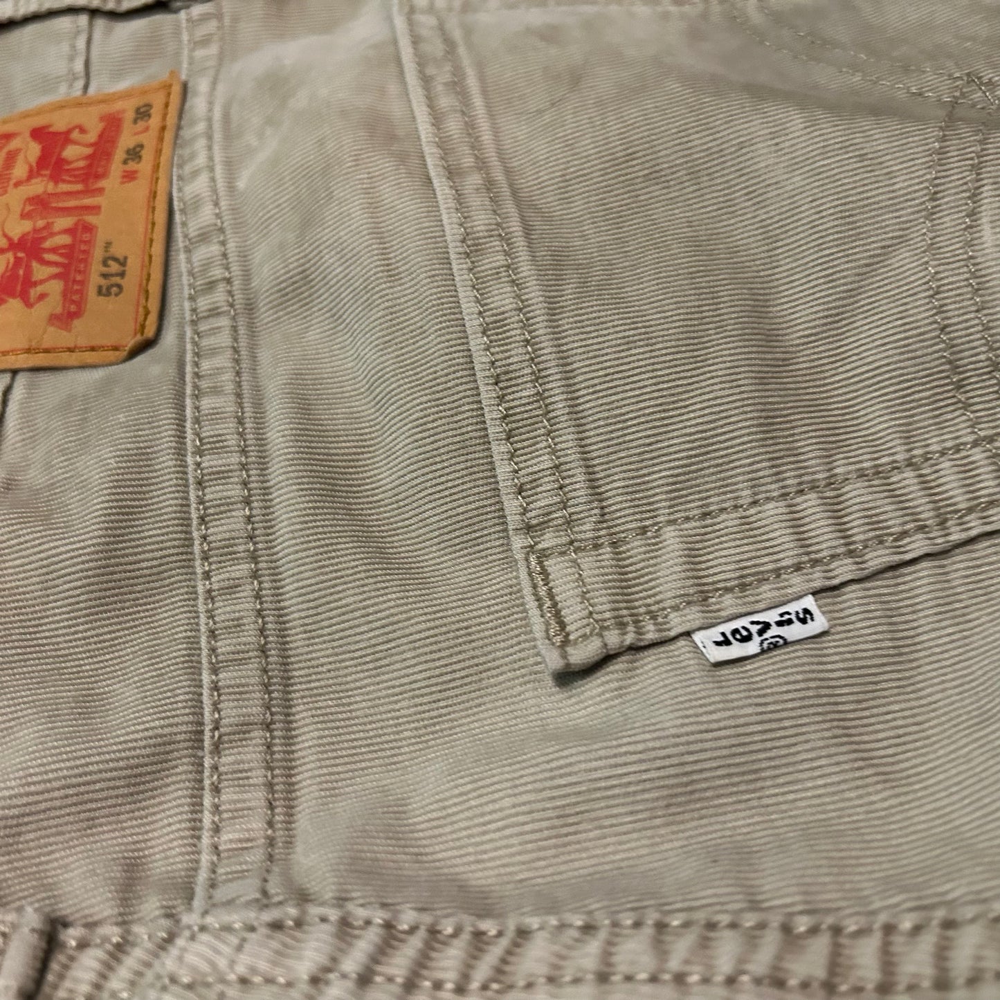 Levi’s 512 White Tab Corduroy Pants - 36" x 28"