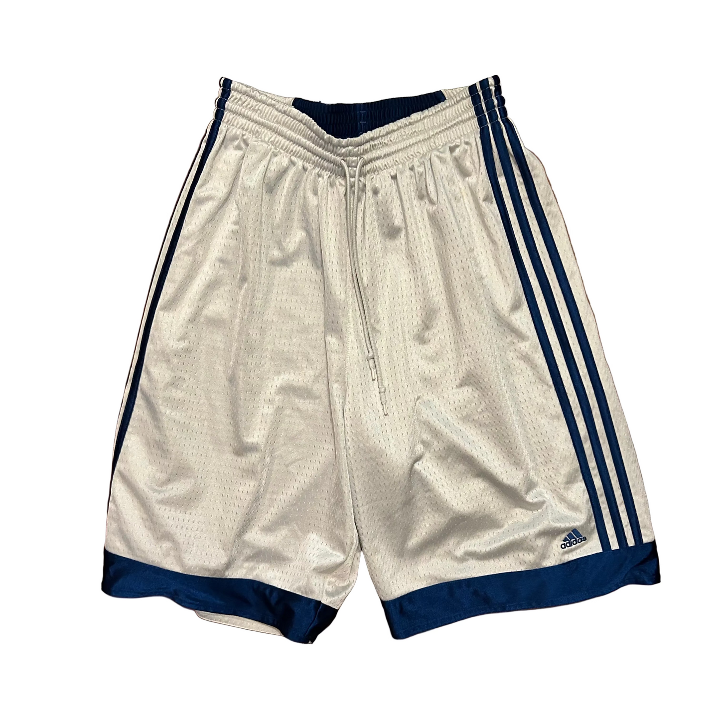 Adidas Reversible Blue White Athletic Shorts - 27" x 10"
