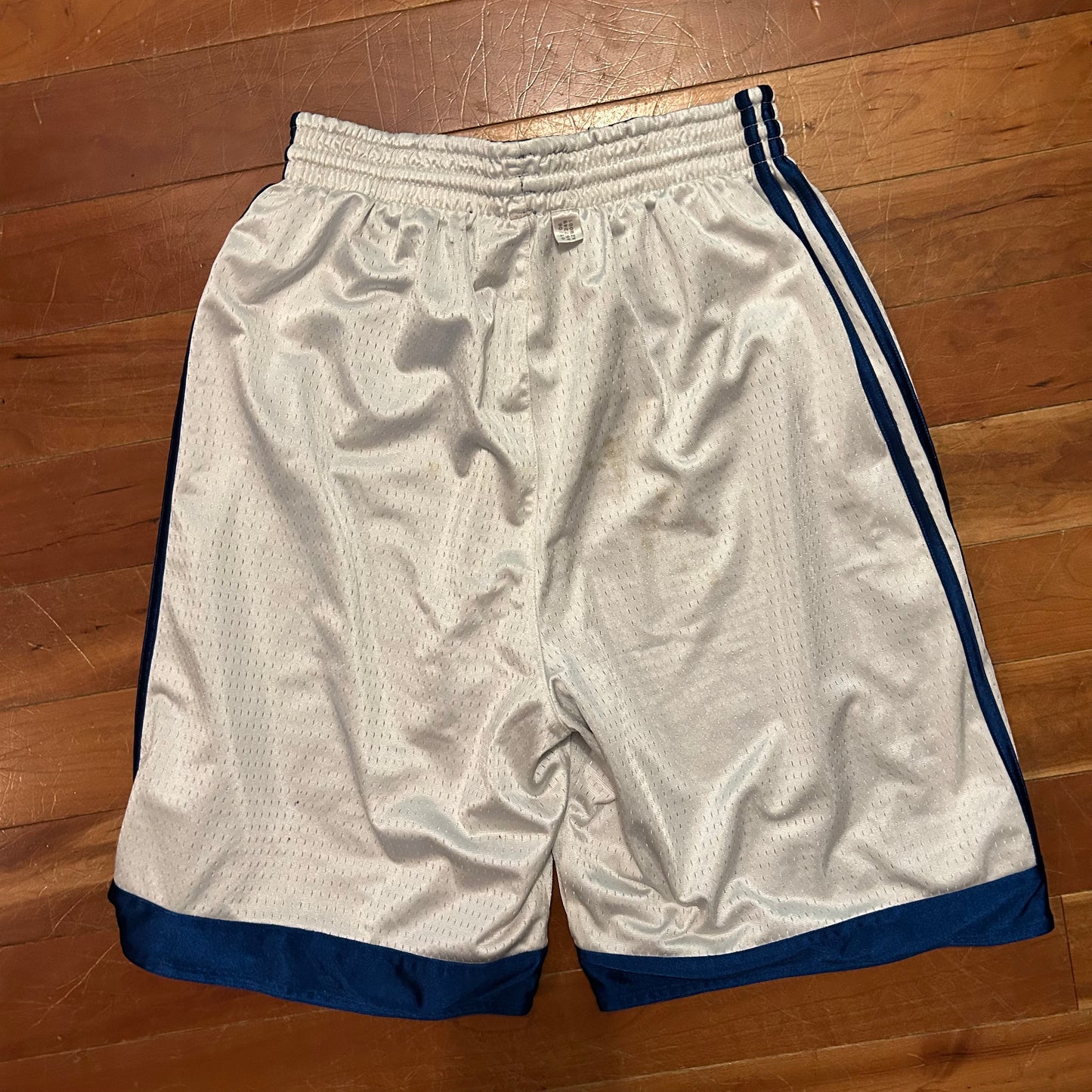 Adidas Reversible Blue White Athletic Shorts - 27" x 10"