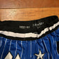 Just Don Orlando Magic NBA Blue Pinstripe 1992-1993 Basketball Shorts - Tagged M - 23" x 8"