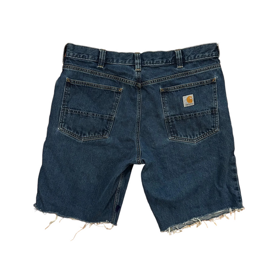 Carhartt Carphartt Denim Blue Jeans Cutoff Shorts - 36" x 11"
