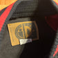 International Travelers Life Fast Track International Denim Red Black Varsity Bomber Jacket - XLarge - 25" x 27"