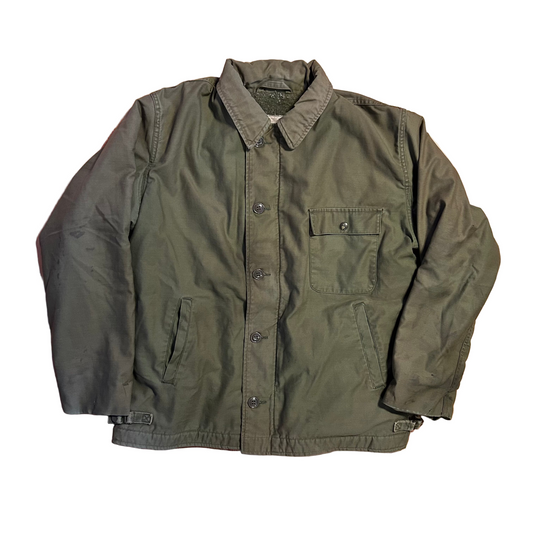Military Fleece Lined Cold Weather Zip Up Jacket - XLarge - 24" x 27"