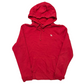 Abercrombie and Fitch Mini Moose Logo Red Hoodie Sweatshirt - Large - 22.5" x 26"