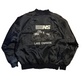80/90's Norfolk Southern Lake Division Black Bomber Jacket - XLarge - 27" x 26"