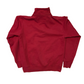 Champion Indiana University IU Hoosiers Red Quarter Zip Sweatshirt - Medium - 21" x 25"