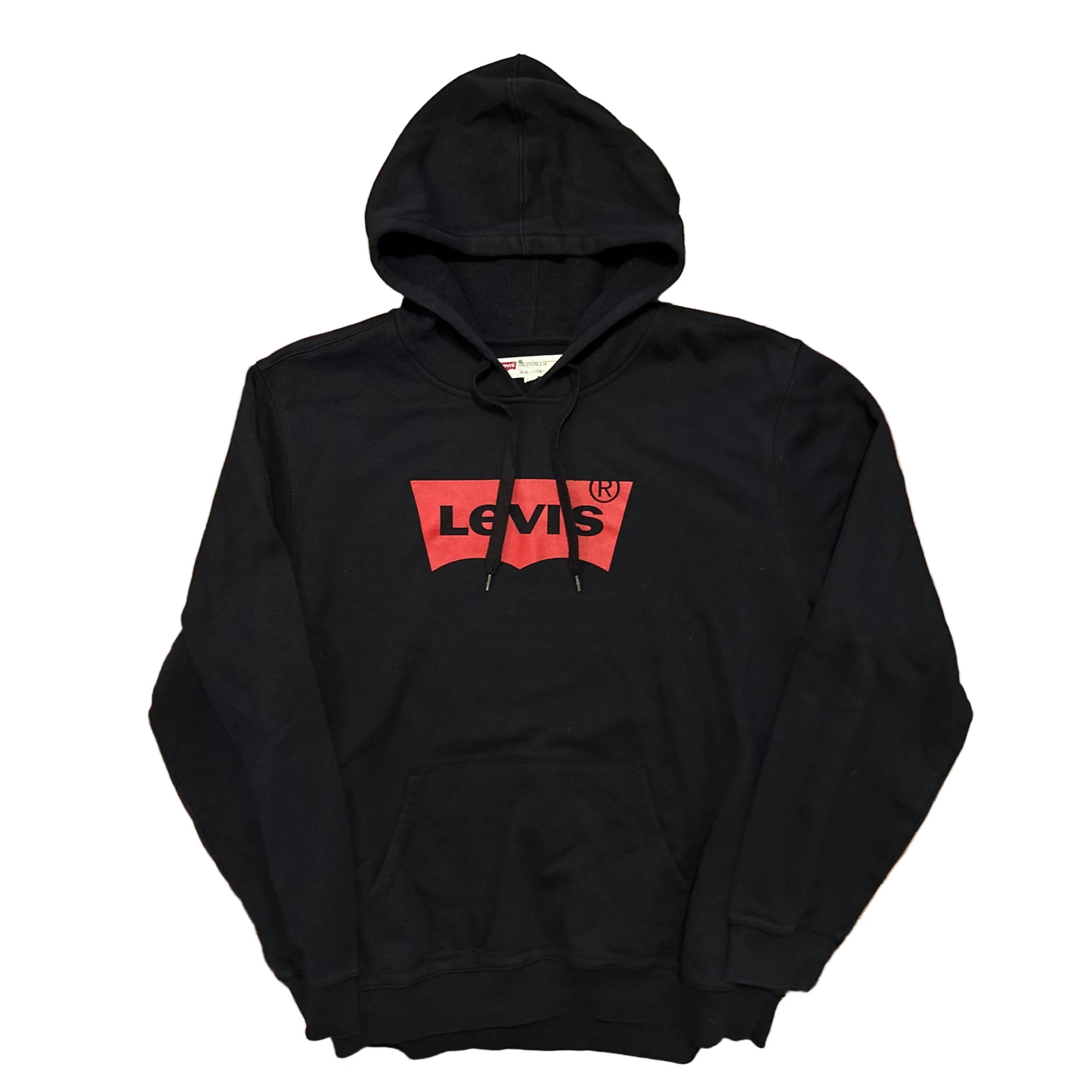 Levi’s Black Logo Hoodie Sweatshirt - XLarge - 25" x 28"