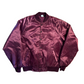 80/90's Nemesis Sportswear Honda Motorcycle Maroon Red Bomber Jacket - XLarge - 26" x 27.5"
