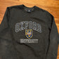 Oxford University Grey Cotton Poly College University Crewneck Sweatshirt - Small - 19.5" x 27.5"