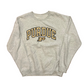 Purdue University Spellout College University Boilermakers Grey Crewneck Sweatshirt - Large - 23" x 27"