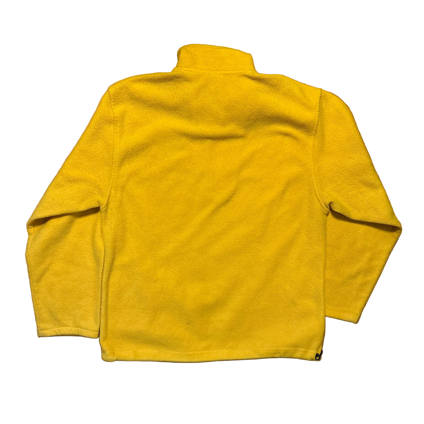 AS Sports Purdue University Yellow Half Zip Fleece Sweatshirt - Large - 23" x 28"