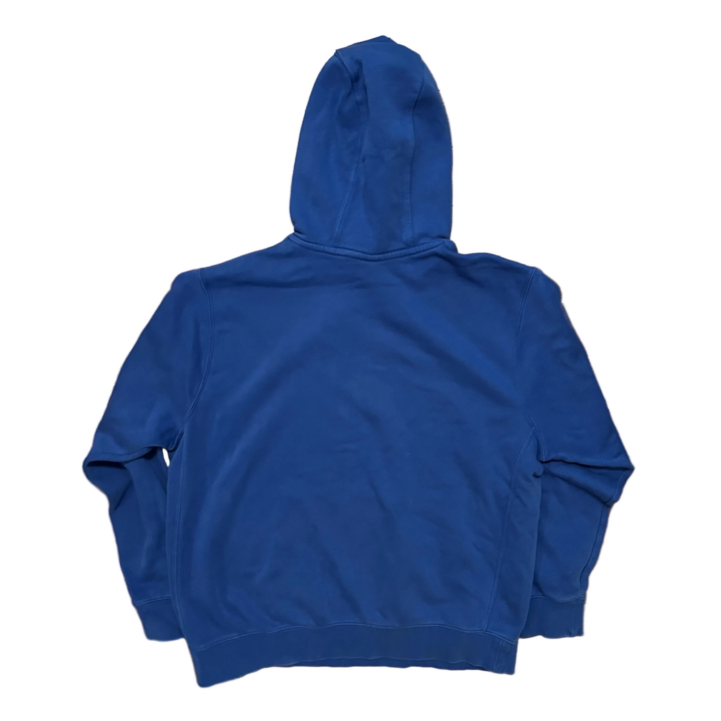 Nike Blue Mini Swoosh Hoodie Sweatshirt - XLarge - 25" x 26"