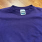 90's Tultex Superweight Purple Blank Crewneck Sweatshirt - XLarge - 24" x 26"